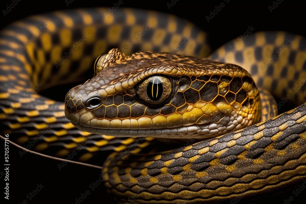 Snake Stock Photo, Wildlife Photography, Generative Ai Snake Stock Photo, Wildlife Photography, Generative Ai