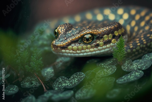 Snake Stock Photo  Wildlife Photography  Generative Ai
