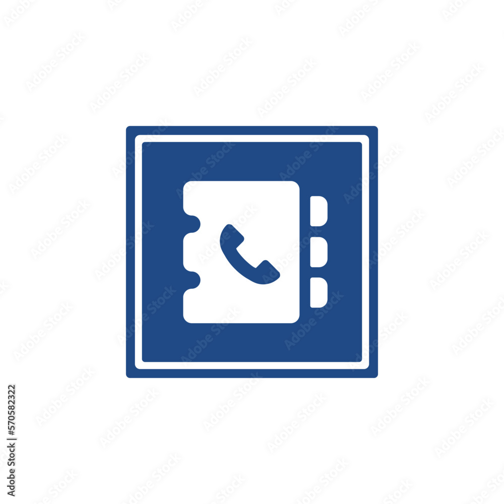 contact Icon Vector Illustration Logo Template contact Icon Vector Illustration Logo Template