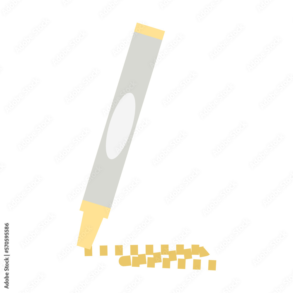 Crayon Highlighted Marks Drawing Doodle Sketch Line
