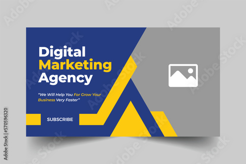 Business youtube thumbnail design