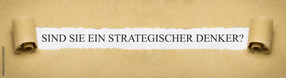 Sind Sie ein strategischer Denker?