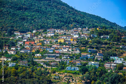 Wallpaper Mural View of the village Torno Fagetto Laglio Quarzano on the Como Lake, Lombardy, Italy Torontodigital.ca
