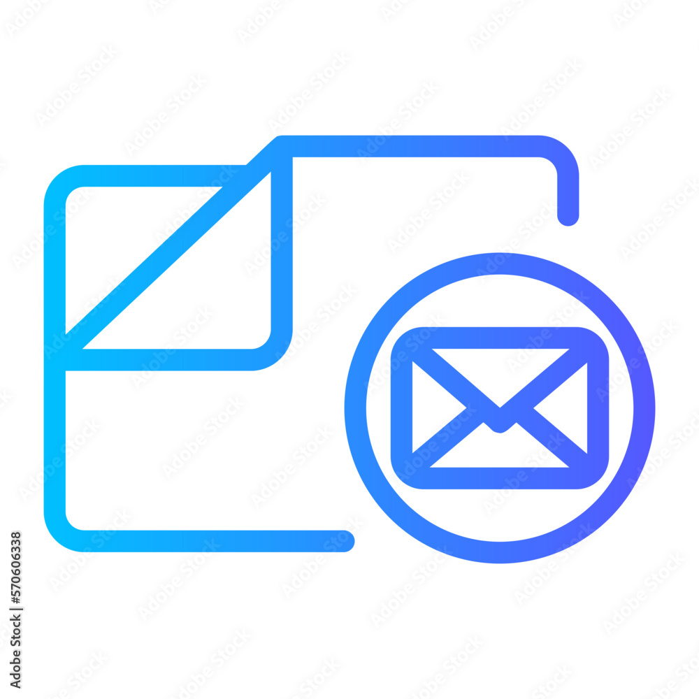 folder gradient icon folder gradient icon