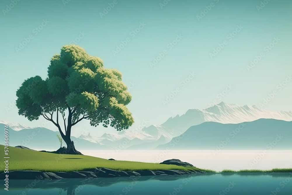 Nature Wallpaper Art Simple