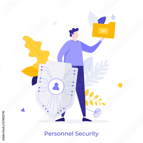 Flat Vector Character Business Concept