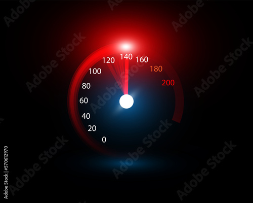 Speed meter motion racing background abstract