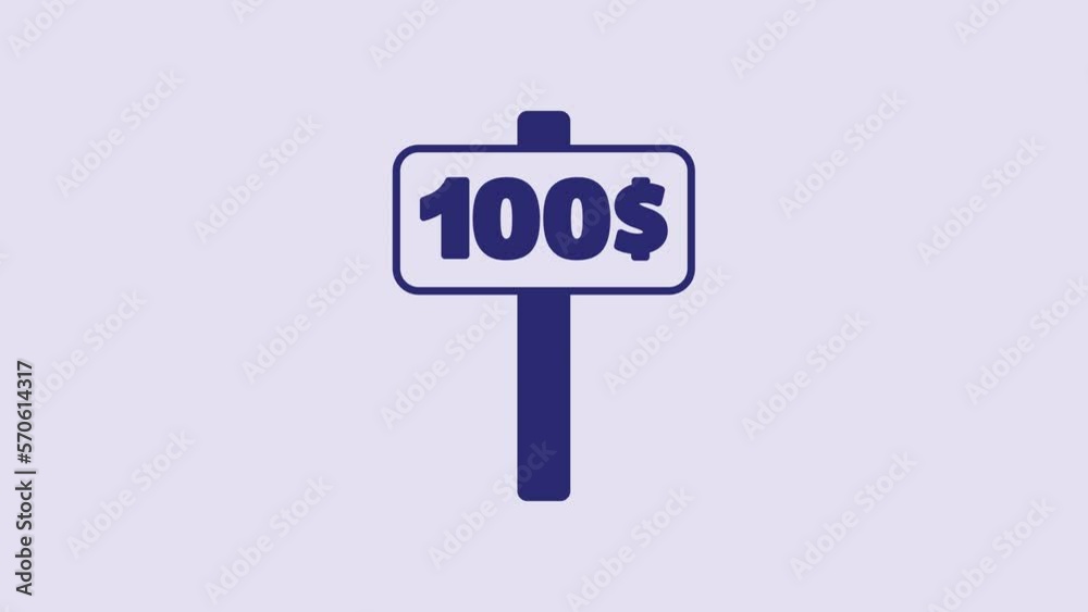Blue Hand holding auction paddle icon isolated on purple background. Bidding concept. Auction competition. Hands rising signs with BID inscriptions. 4K Video motion graphic animation Blue Hand holding auction paddle icon isolated on purple background. Bidding concept. Auction competition. Hands rising signs with BID inscriptions. 4K Video motion graphic animation