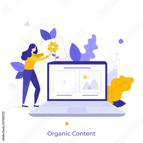 Flat Vector Character Business Concept