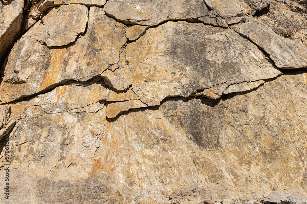 Beautiful texture of natural gray and orange granite stone surface we see in the photo Beautiful texture of natural gray and orange granite stone surface we see in the photo