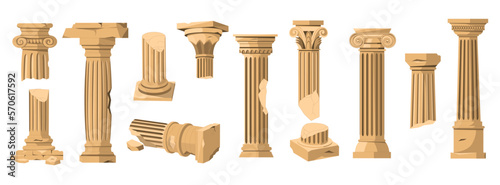 Foto Greek columns