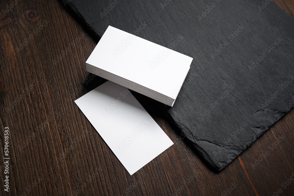 Blank business cards. Mockup for ID. Template for graphic designers portfolios. Blank business cards. Mockup for ID. Template for graphic designers portfolios.