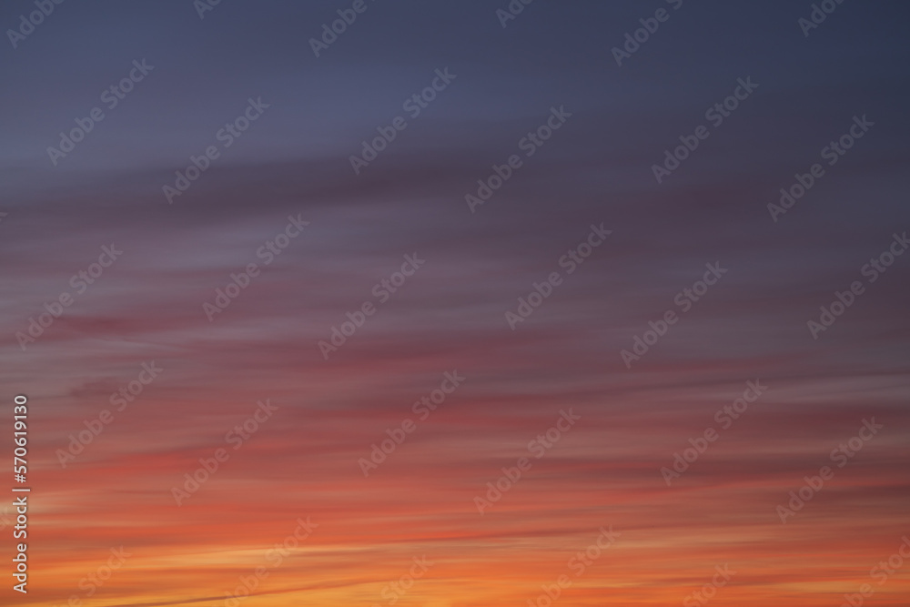 Dramatic sunset sky with clouds Dramatic sunset sky with clouds