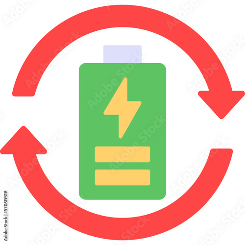 Eco Battery Icon
