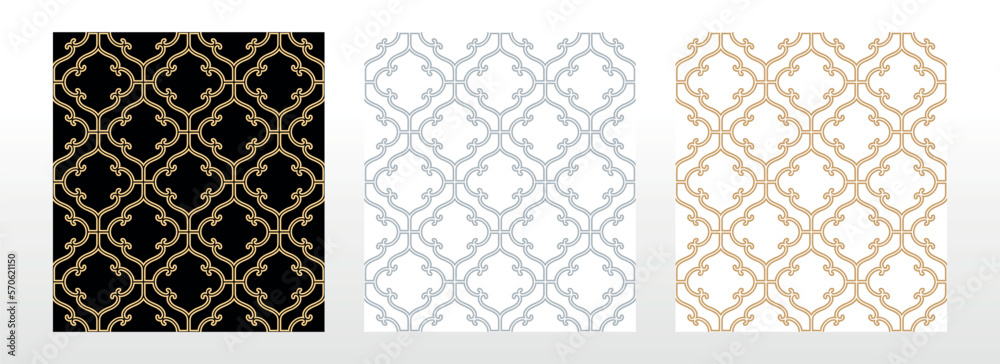 Set of abstract geometric patterns. Seamless vector backgrounds. Colored ornaments Graphic modern patterns Simple lattice graphic design Set of abstract geometric patterns. Seamless vector backgrounds. Colored ornaments Graphic modern patterns Simple lattice graphic design