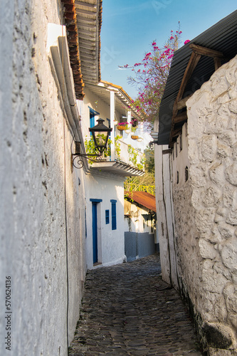 narrow street in the old town