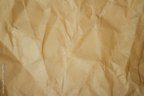 Crumpled old paper texture background