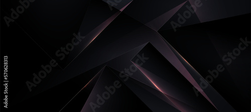Abstract Elegant diagonal striped purple background and black abstract , dark and colorful , diamond