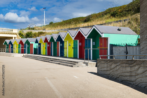 Barry Island beach huts