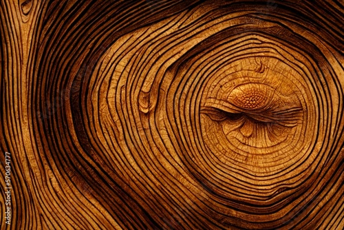 Wallpaper Mural Wood larch texture of cut tree trunk, close-up. Wooden pattern Torontodigital.ca