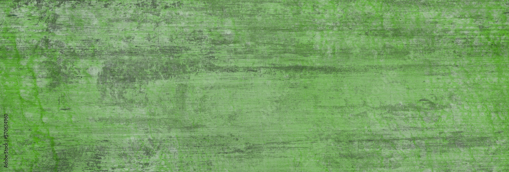 Fototapeta premium fresh green paint on wooden background