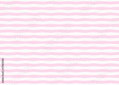 Seamless pattern with striped pastel pink and white diagonal lines. Horizontal stripes background pattern, texture