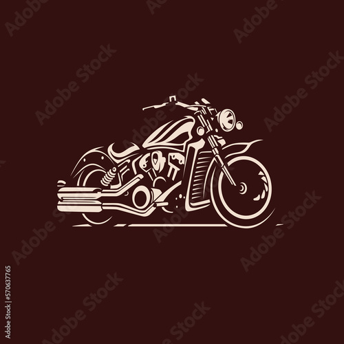 old bike illustration vector image