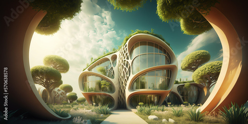 Green building technology has revolutionized the way we think about sustainable architecture. By utilizing parametric design and solapunk eco-architecture, generative ai