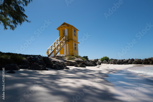 Life Guard Hut In Barbados