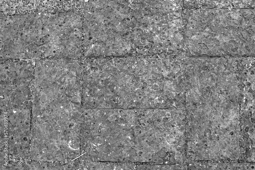 Black brick wall texture background