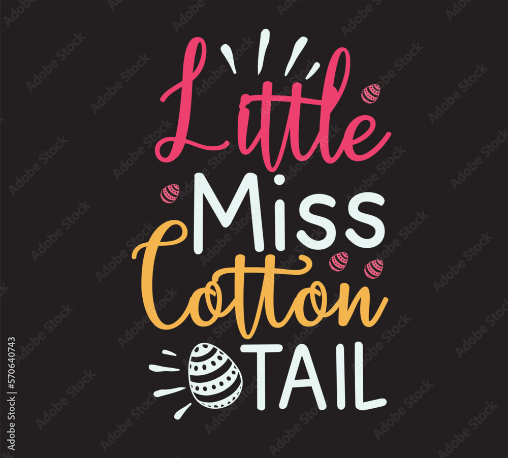Little Miss Cotton Tail SVG DESIGN
