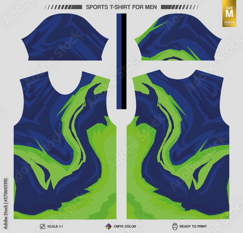Ready to print sports t-shirt