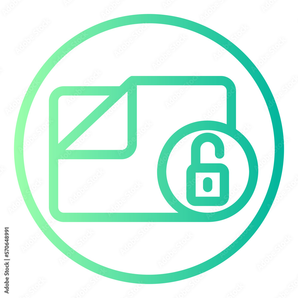 folder gradient icon