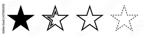 Star vector icons
