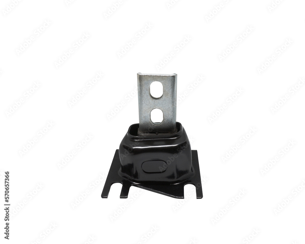 engine support isolated on a white background. car spare parts