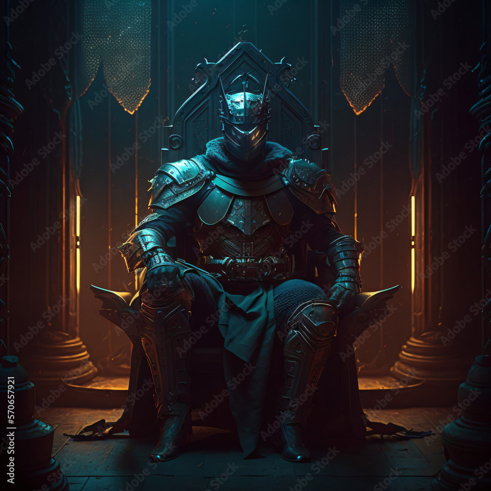 Batman Is Sitting On Throne Batman, HD wallpaper