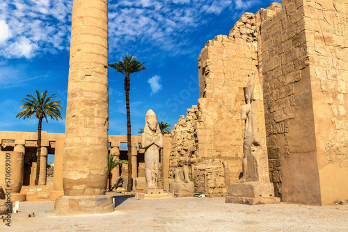 Karnak temple in Luxor, Egypt