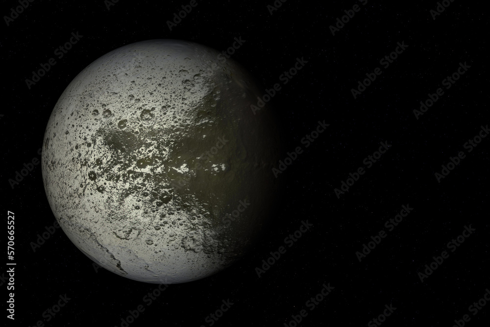 Iapetus, the moon of Saturn - Solar System Iapetus, the moon of Saturn - Solar System