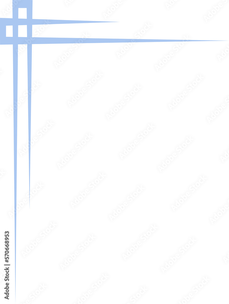 blue line frame corner border decoration blue line frame corner border decoration