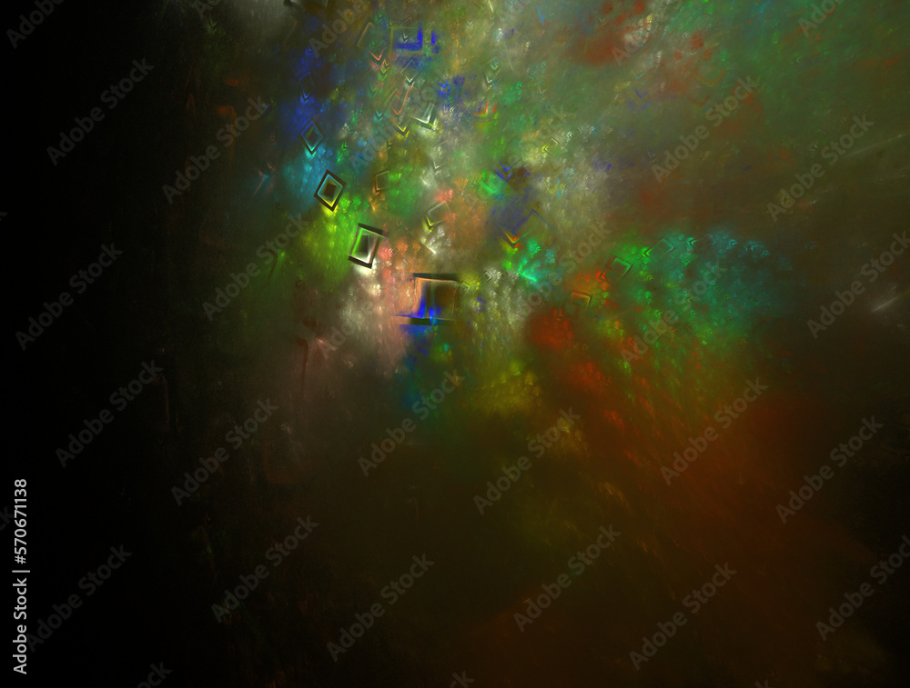 Fototapeta premium Imaginatory fractal abstract background Image