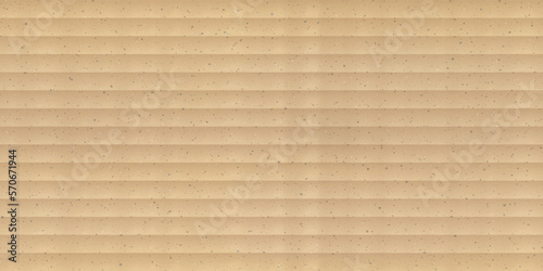Old craft corrugated carton seamless pattern with grainy texture. Beige blank cardboard. Recycled package paper sheet vector illustration. Abstract grunge background. Aged journal or newspaper page