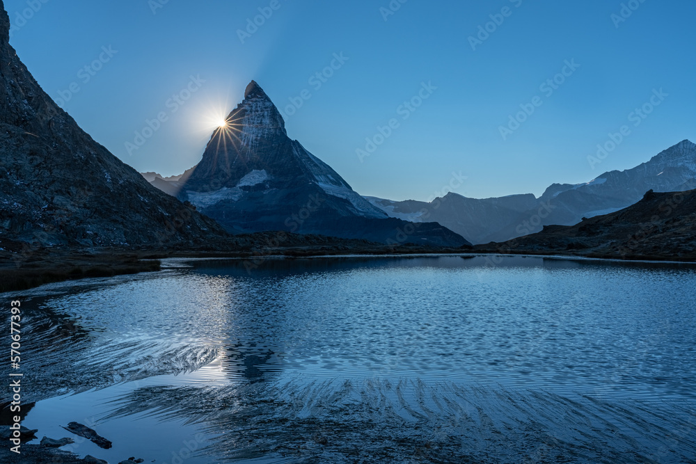 Sunset at the Matterhorn