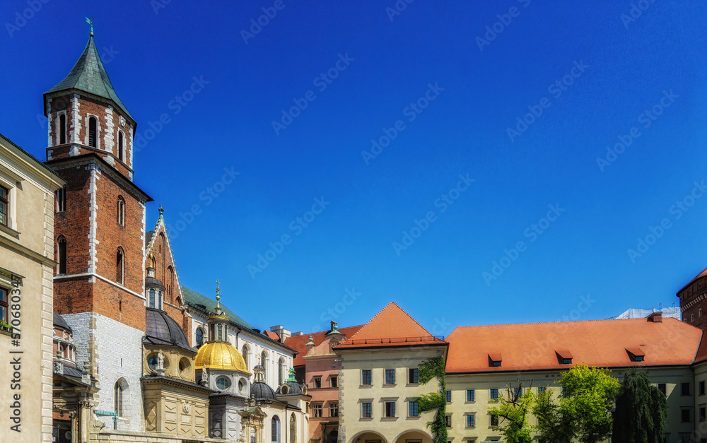 Wawel Castle, Krakow, built by King Casimir III the Great