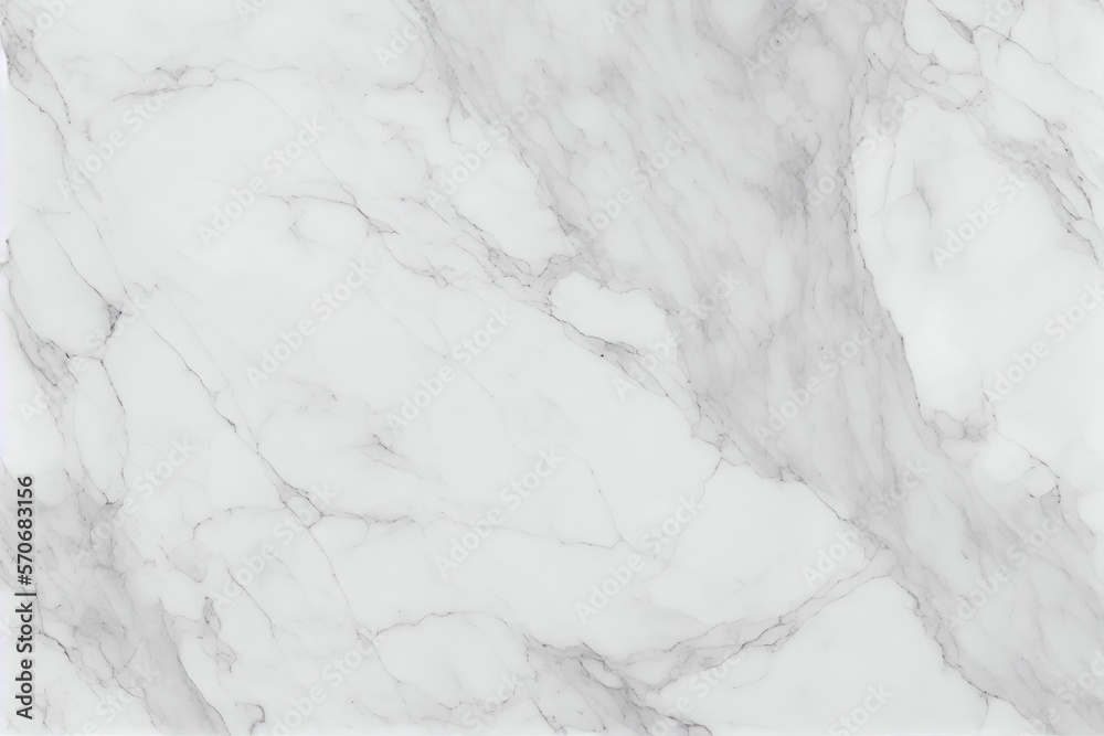 White marble background.generative Ai
