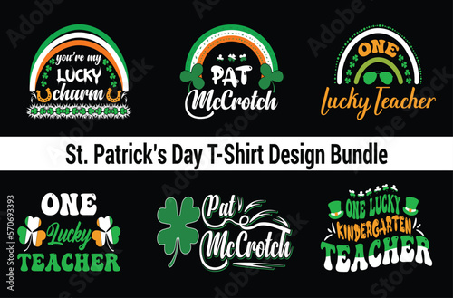 St. Patrick   s Day T Shirt Design Bundle 