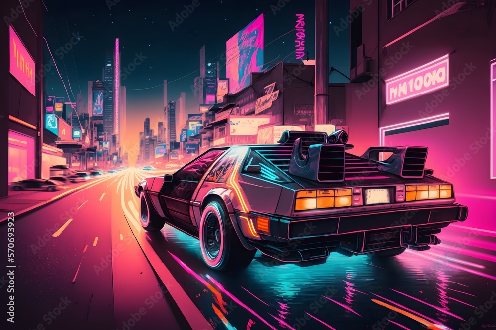 DeLorean Wallpaper  Back To The Future Day 2021 by KineSight on DeviantArt