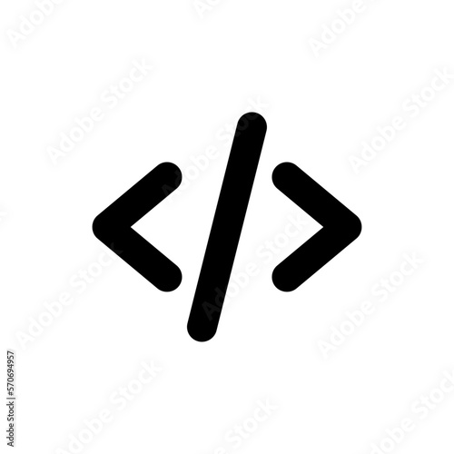 coding line icon
