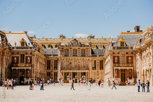 Photography chateau de versailles in paris france pariz park nature fountain