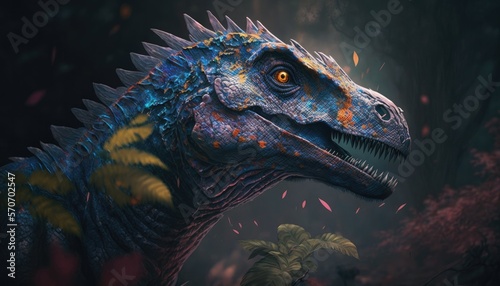 Portrait of a human as a reptilian dinosaur  super resolution  octane gender  high quality  intricate details  cinematic lighting  photography  photorealism 