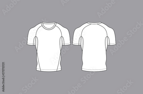 Black & White Compression Jersey